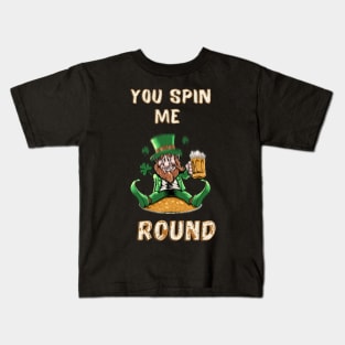 The drunken leprechaun Kids T-Shirt